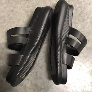 NWT Cole Haan 2ZEROGRAND sz9.5 black leather slide